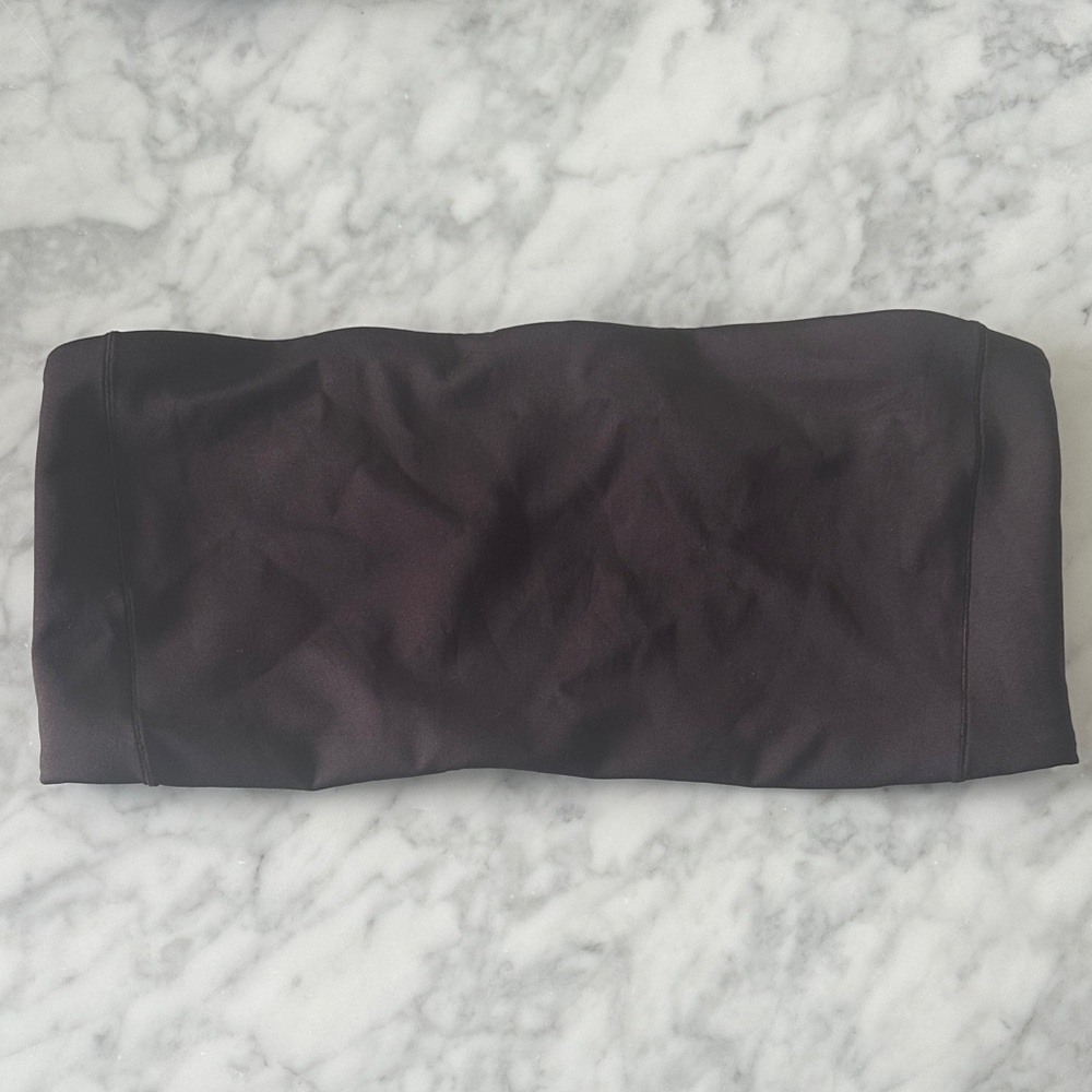 Left On Friday brown Strapless Bikini Top